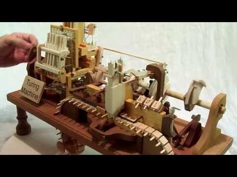 Mechanical Turing Machine in Wood — video preview