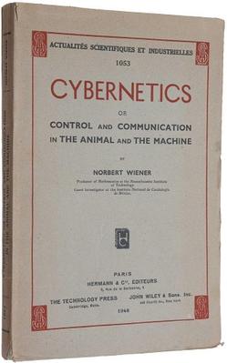 First edition of Norbert Wiener's Cybernetics